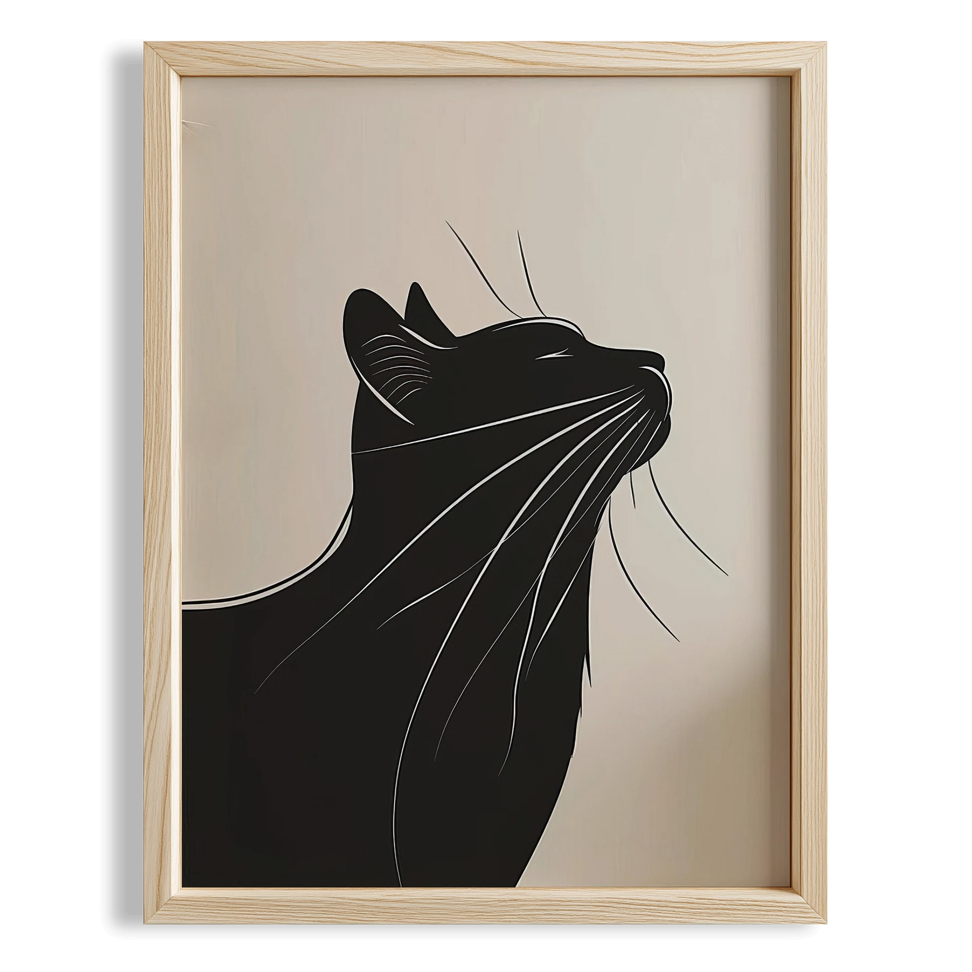 Kedi Portre III - Minimalist