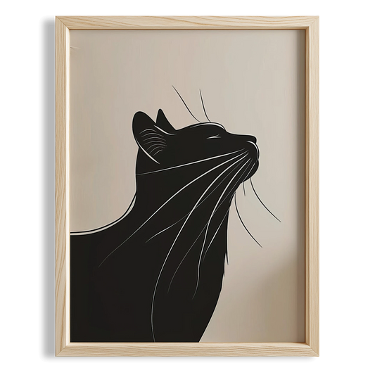 Kedi Portre III - Minimalist