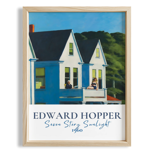 Edward Hopper V Duvar Tablosu