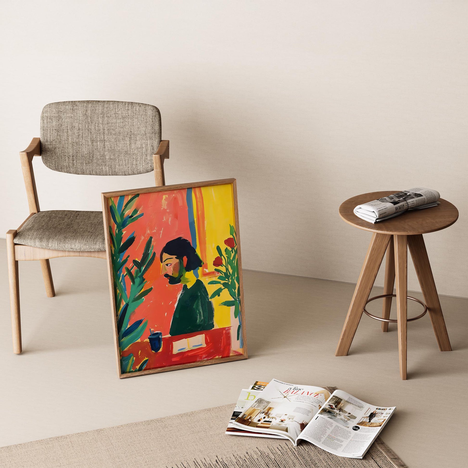 Henri Matisse 169 Duvar Tablosu