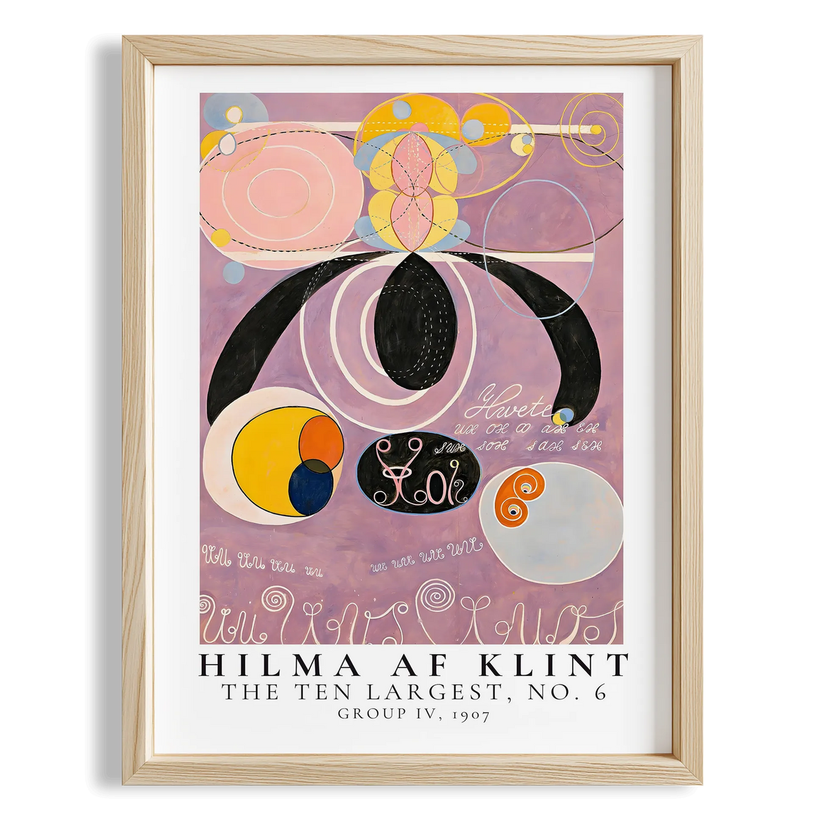 Hilma af Klint XXII Duvar Tablosu