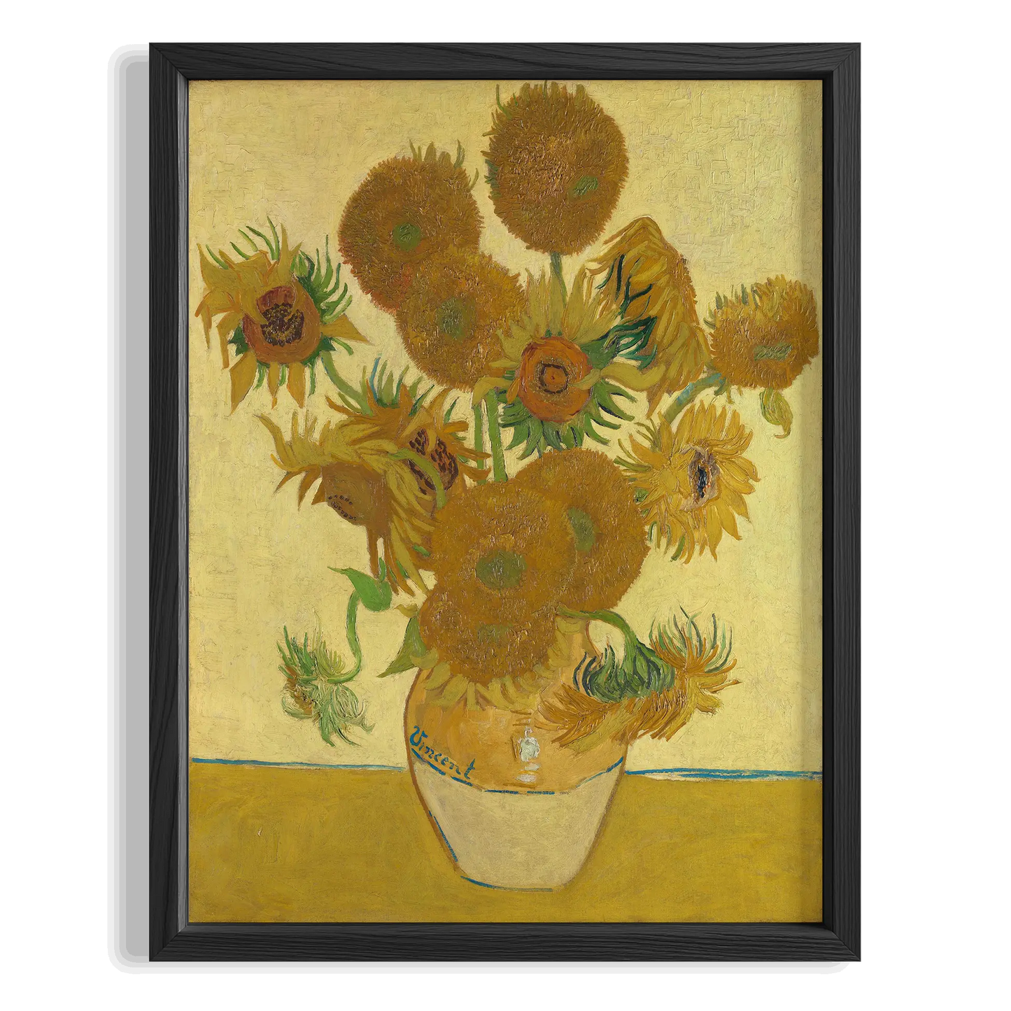 Ayçiçekleri - Vincent Van Gogh Ahşap Duvar Tablosu