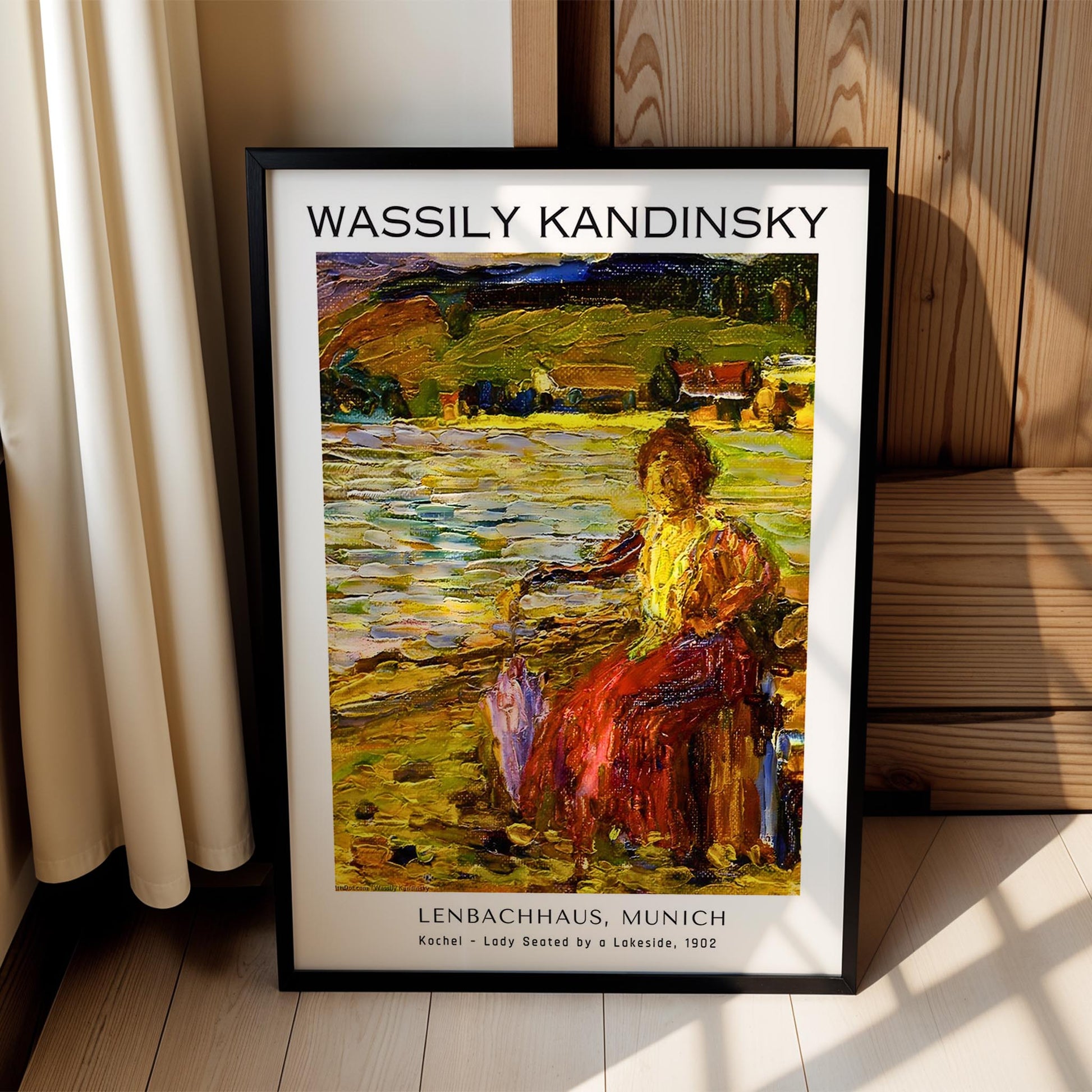 Kochel - Lady Seated by a Lakeside