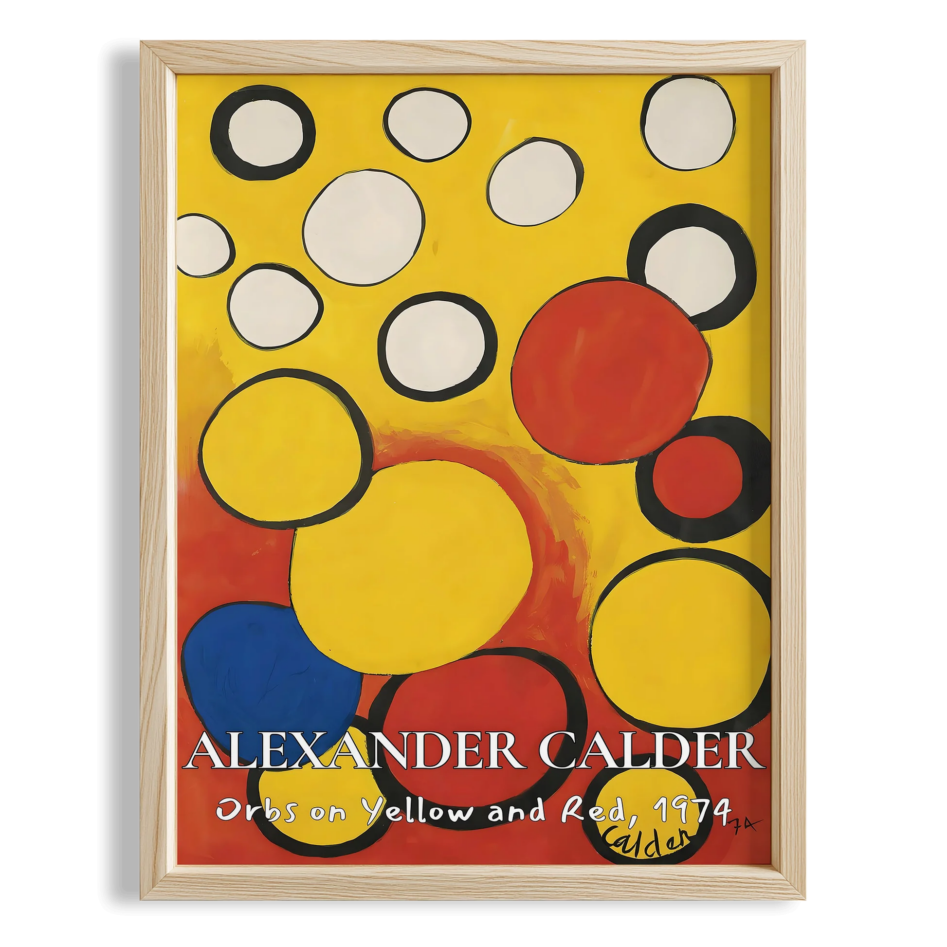 Alexander Sandy Calder I Duvar Tablosu
