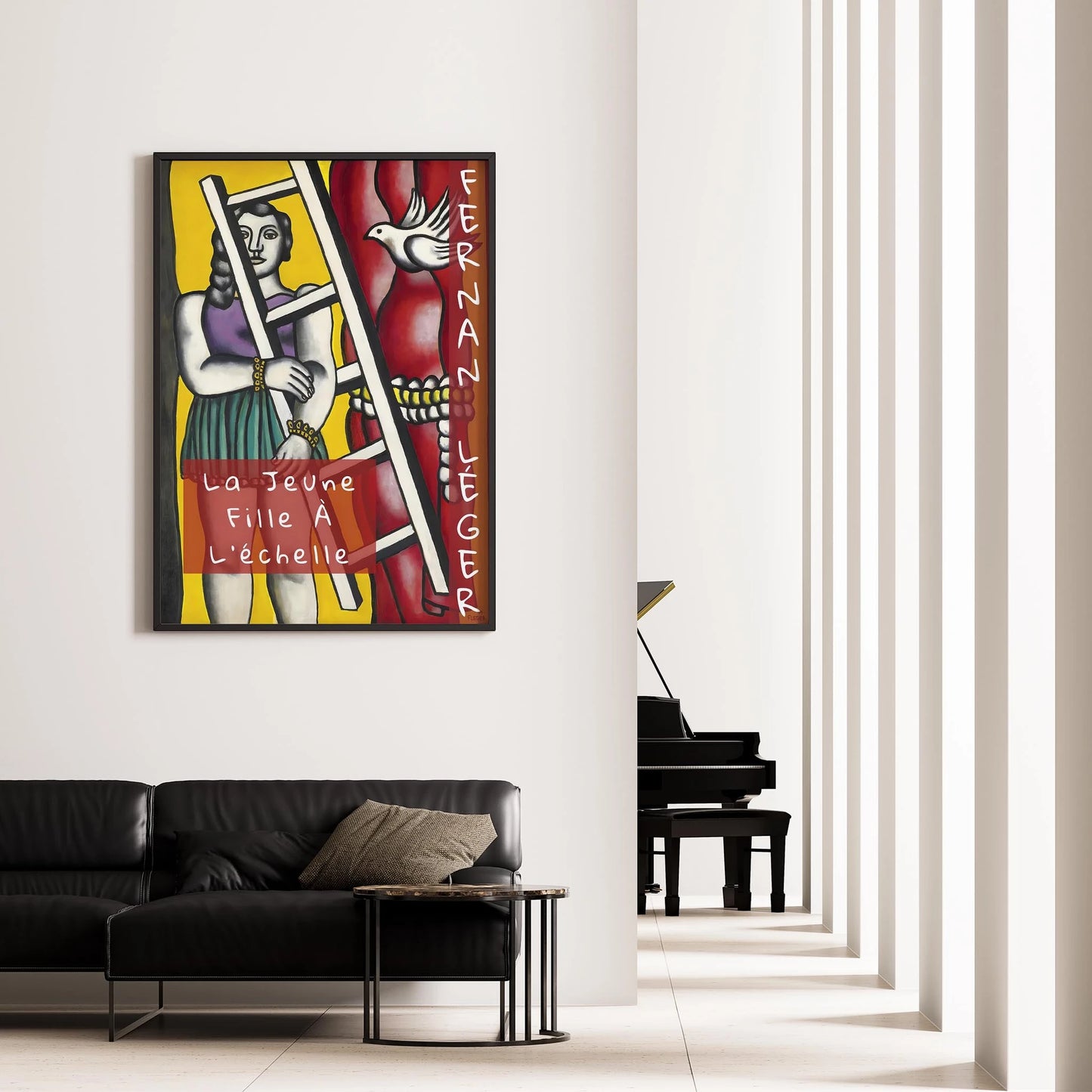 Fernand Leger XVIII Duvar Tablosu