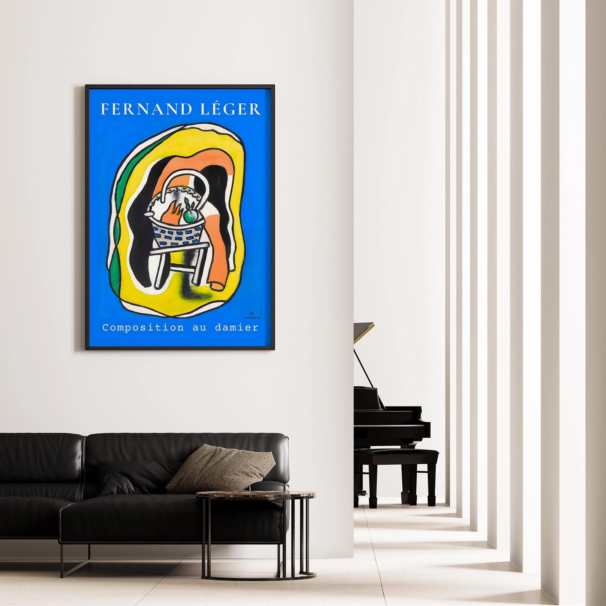 Fernand Leger XVI Duvar Tablosu