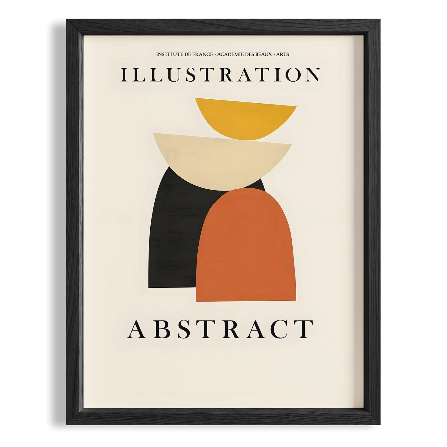 Matisse Kağıt Kesimleri Serisi Abstract Modern Formlar I Duvar Tablosu
