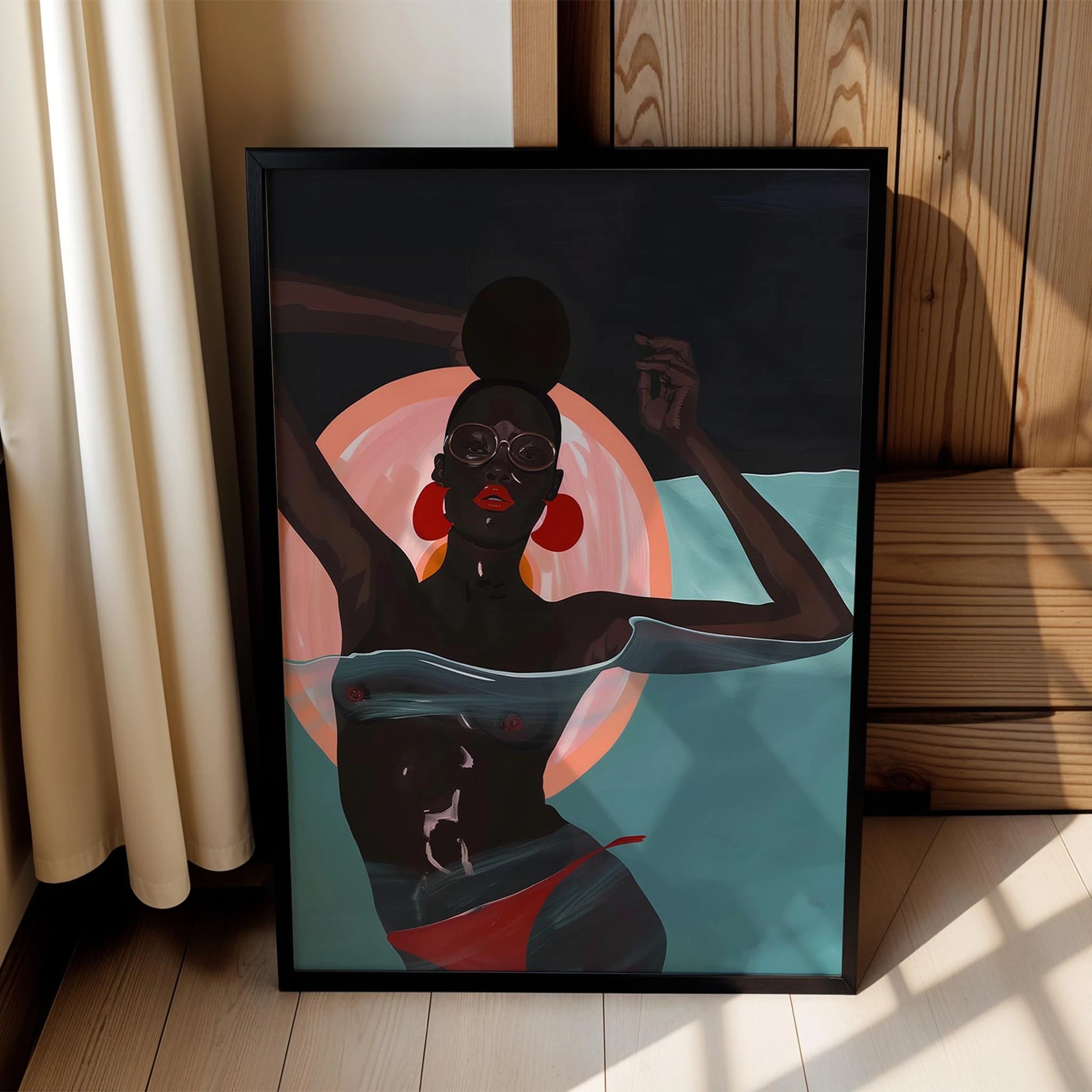 Afro Silüet V