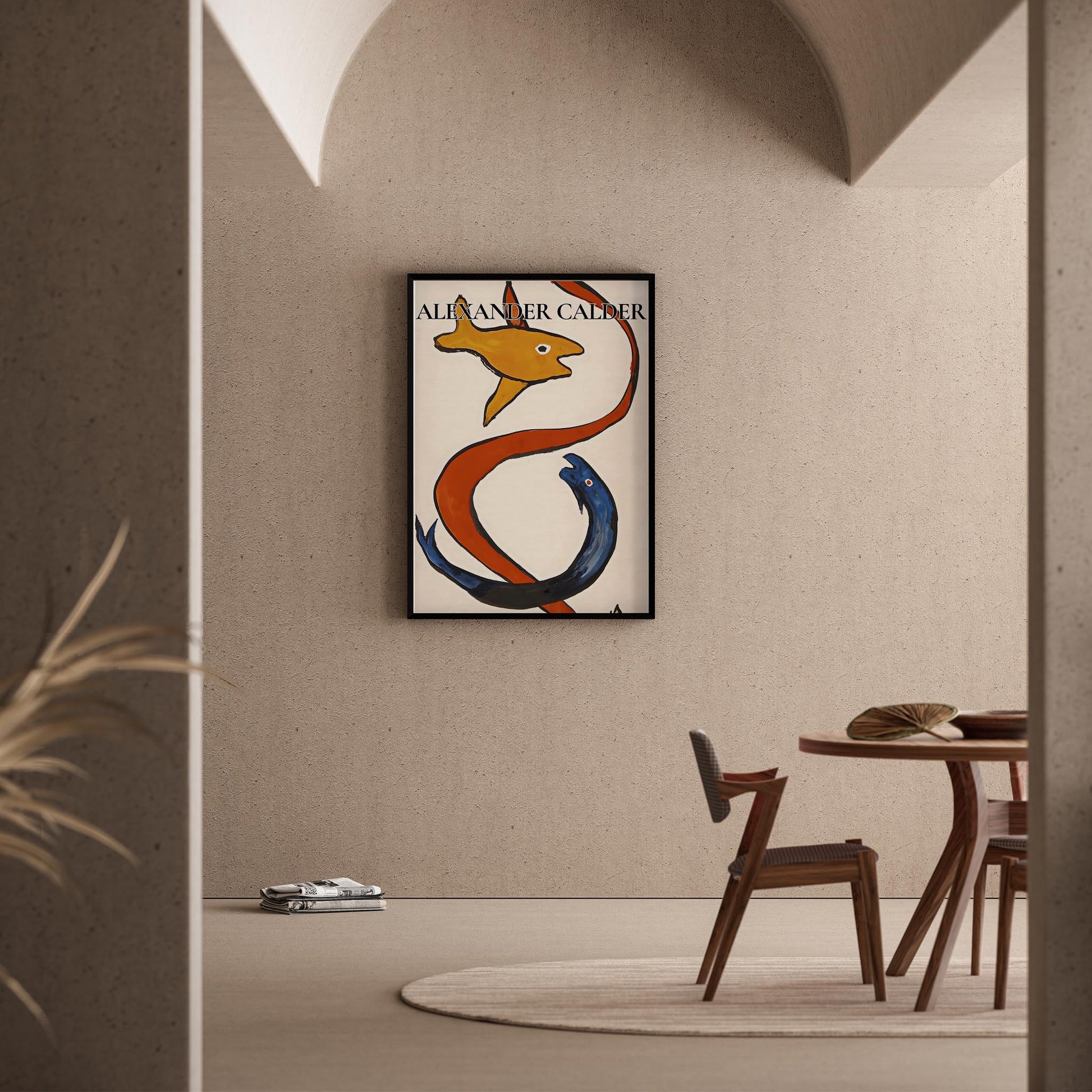 Alexander Sandy Calder XI Duvar Tablosu