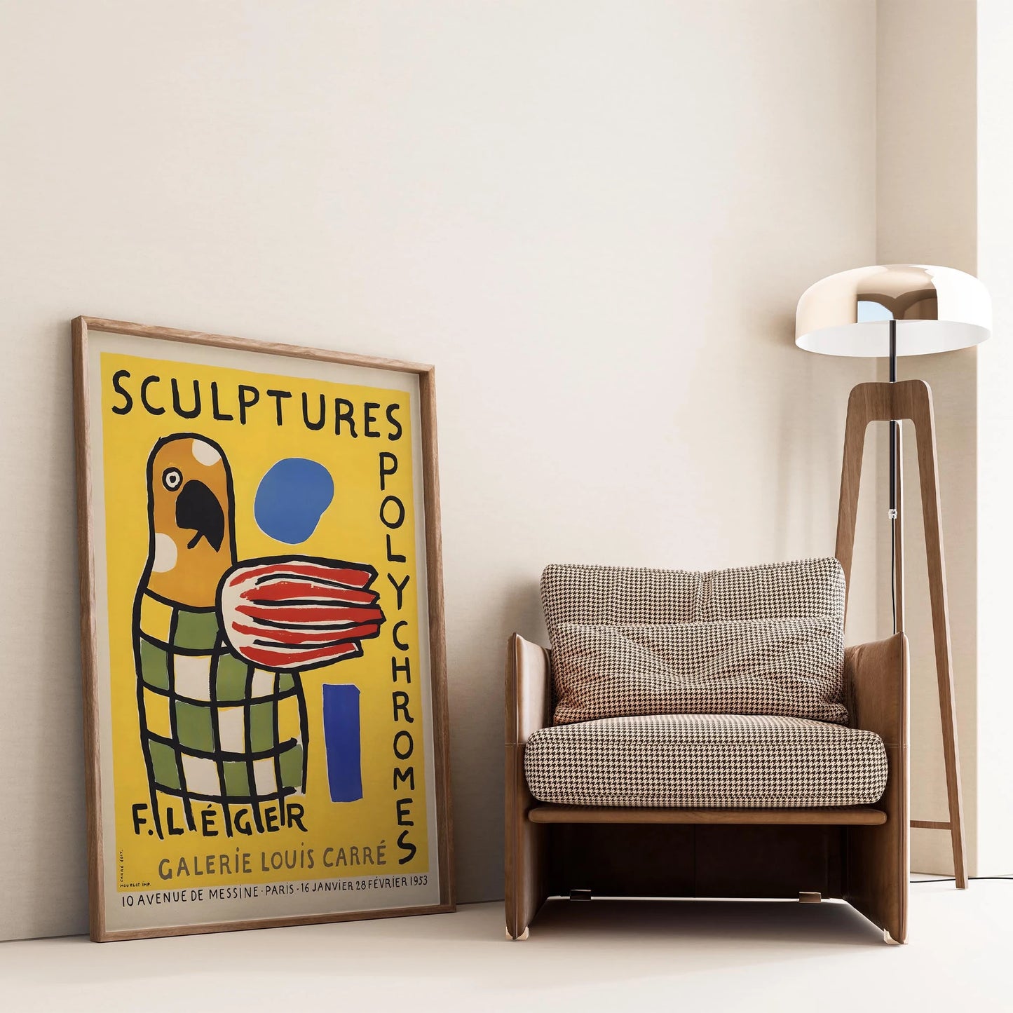 Fernand Leger I Duvar Tablosu
