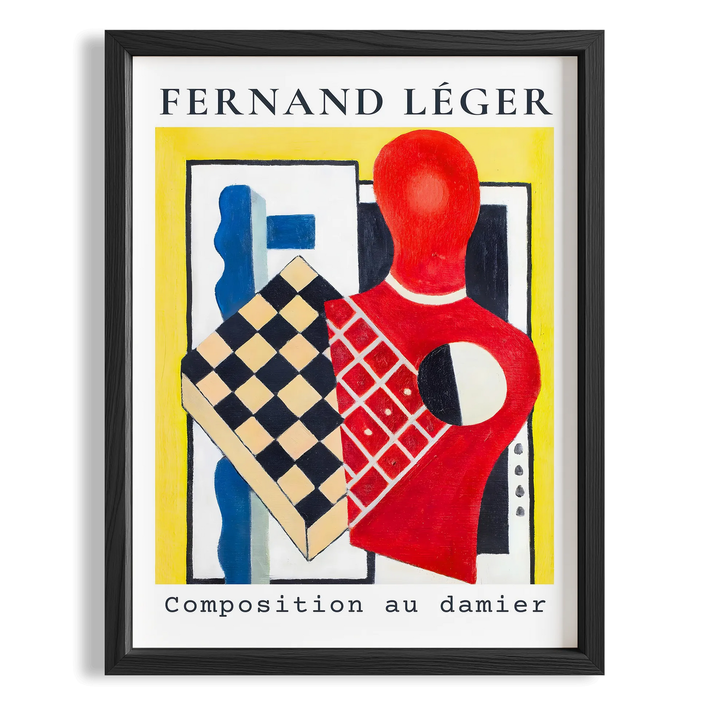 Fernand Leger XII Duvar Tablosu