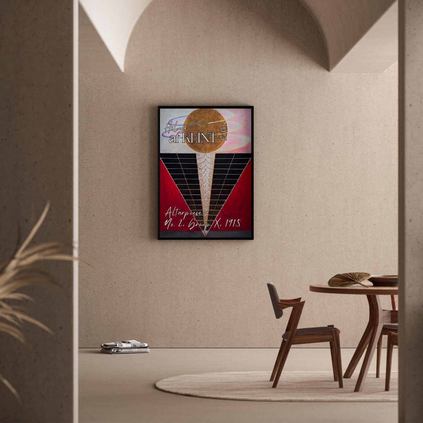 Hilma af Klint XXI Duvar Tablosu