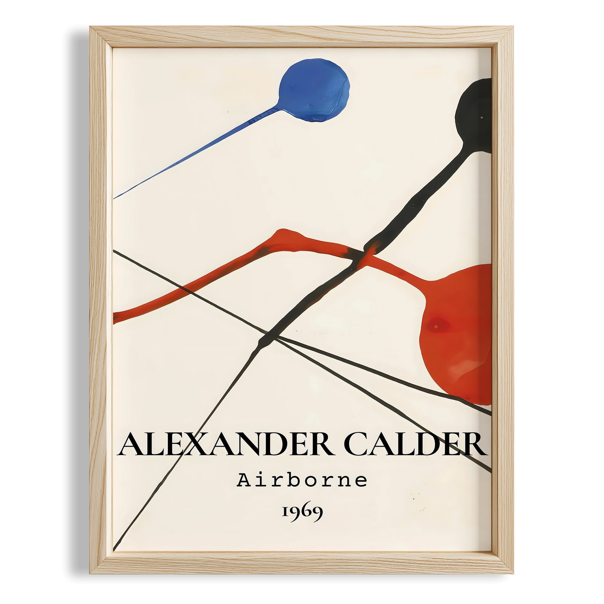 Alexander Sandy Calder XXII Duvar Tablosu