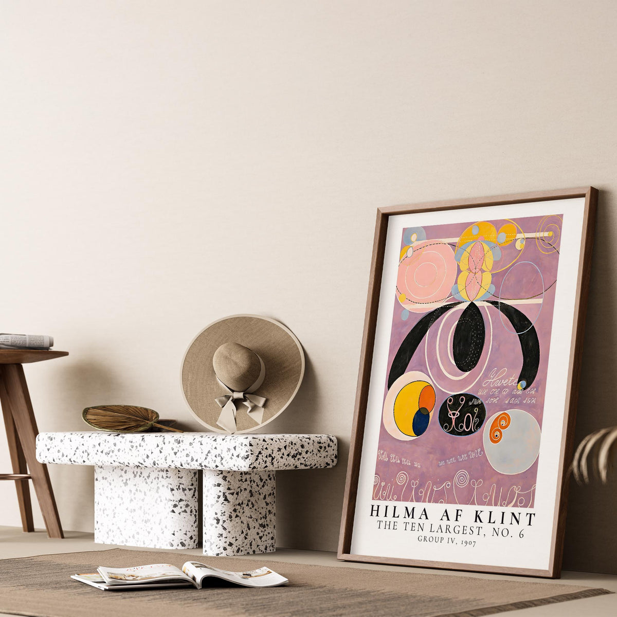 Hilma af Klint XXII Duvar Tablosu