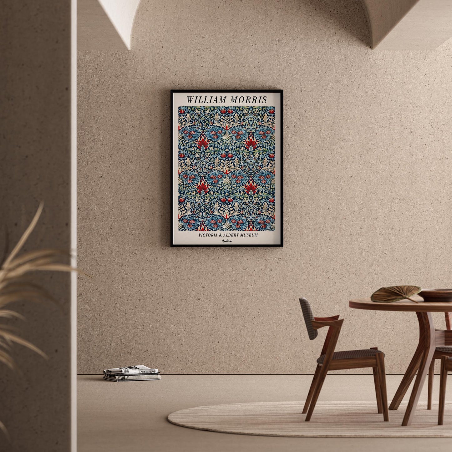 Lodden - William Morris Ahşap Duvar Tablosu