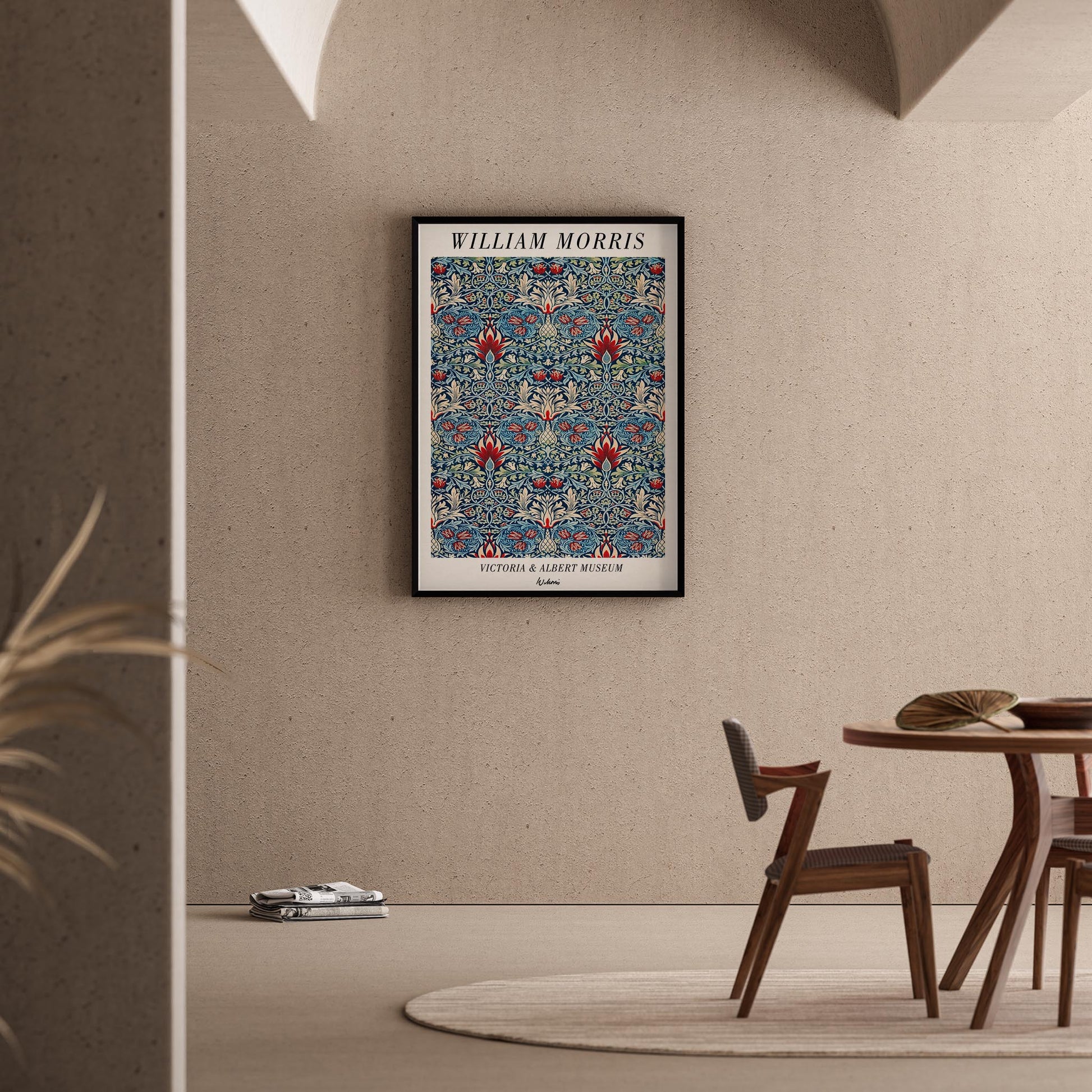 Lodden - William Morris Ahşap Duvar Tablosu