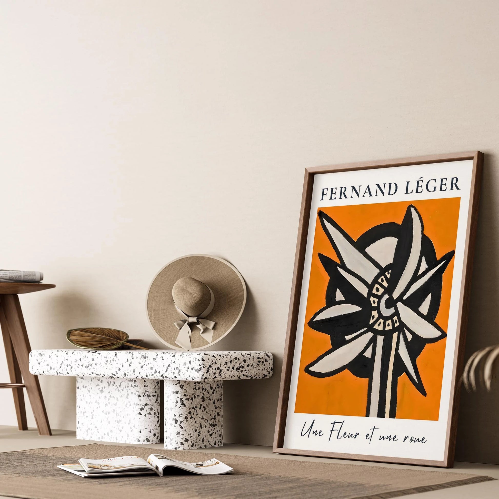 Fernand Leger IX Duvar Tablosu