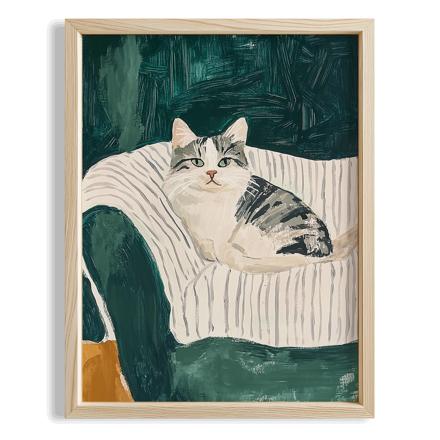 Kedi Portre V - Çizgili Tekir