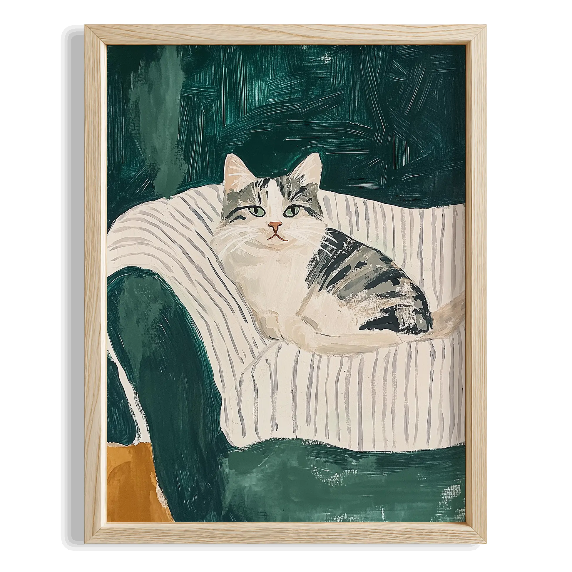 Kedi Portre V - Çizgili Tekir