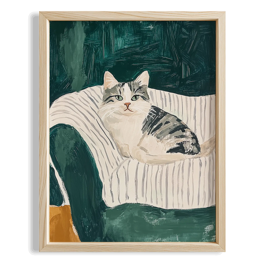 Kedi Portre V - Çizgili Tekir