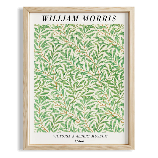 Söğüt Dalları - William Morris Ahşap Duvar Tablosu