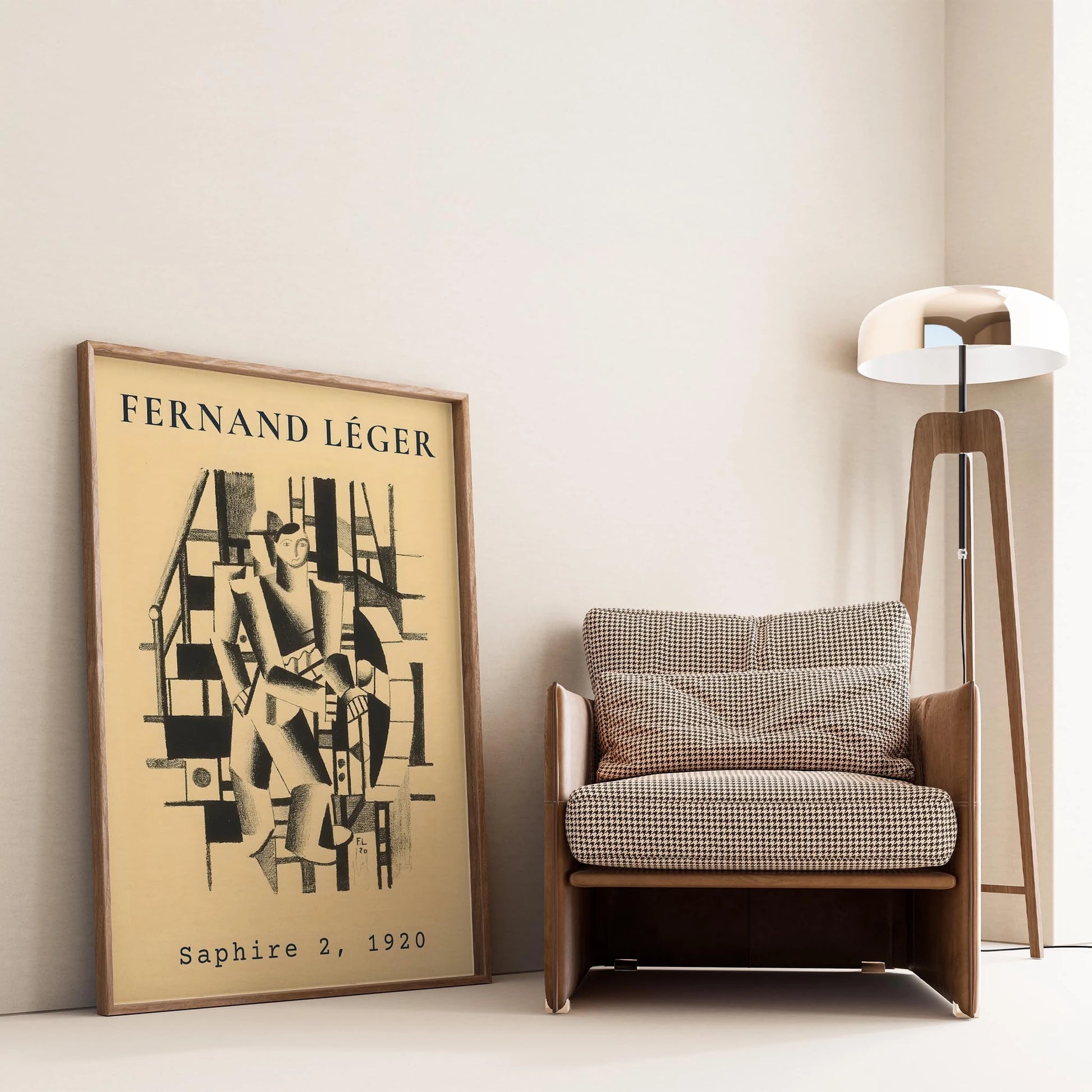 Fernand Leger IV Duvar Tablosu
