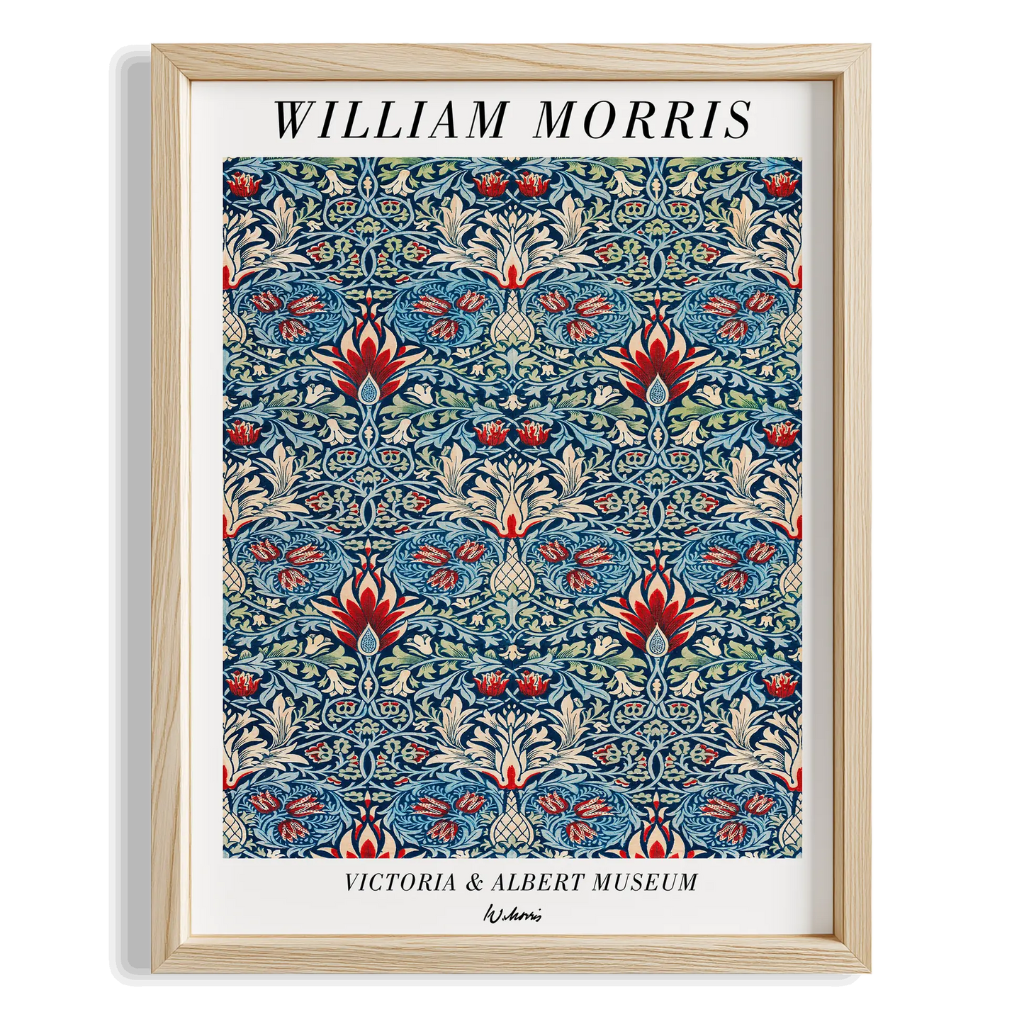 Lodden - William Morris Ahşap Duvar Tablosu