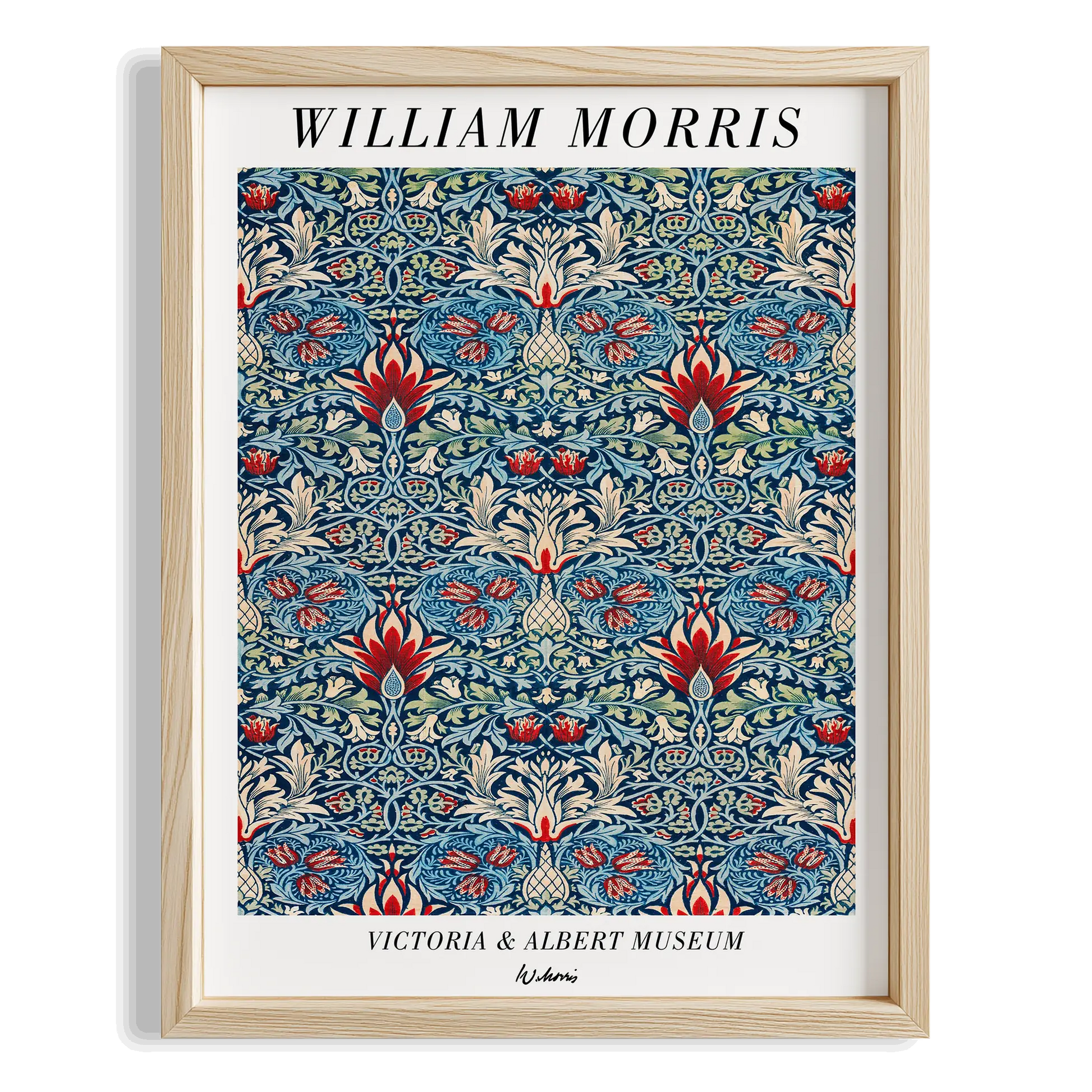 Lodden - William Morris Ahşap Duvar Tablosu