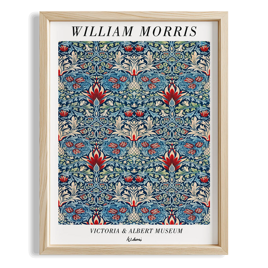 Lodden - William Morris Ahşap Duvar Tablosu
