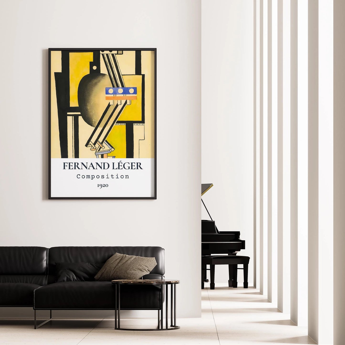 Fernand Leger XVII Duvar Tablosu