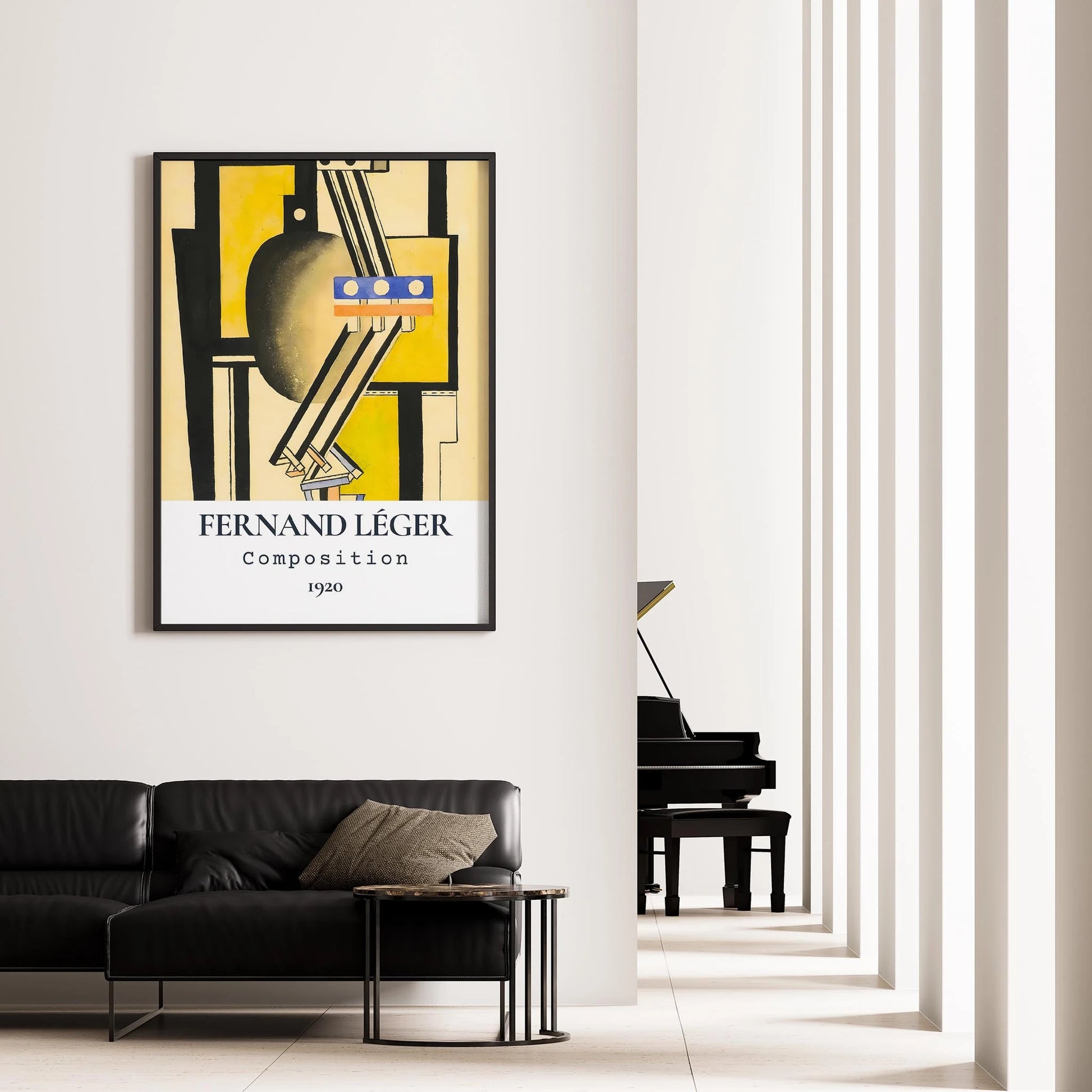 Fernand Leger XVII Duvar Tablosu