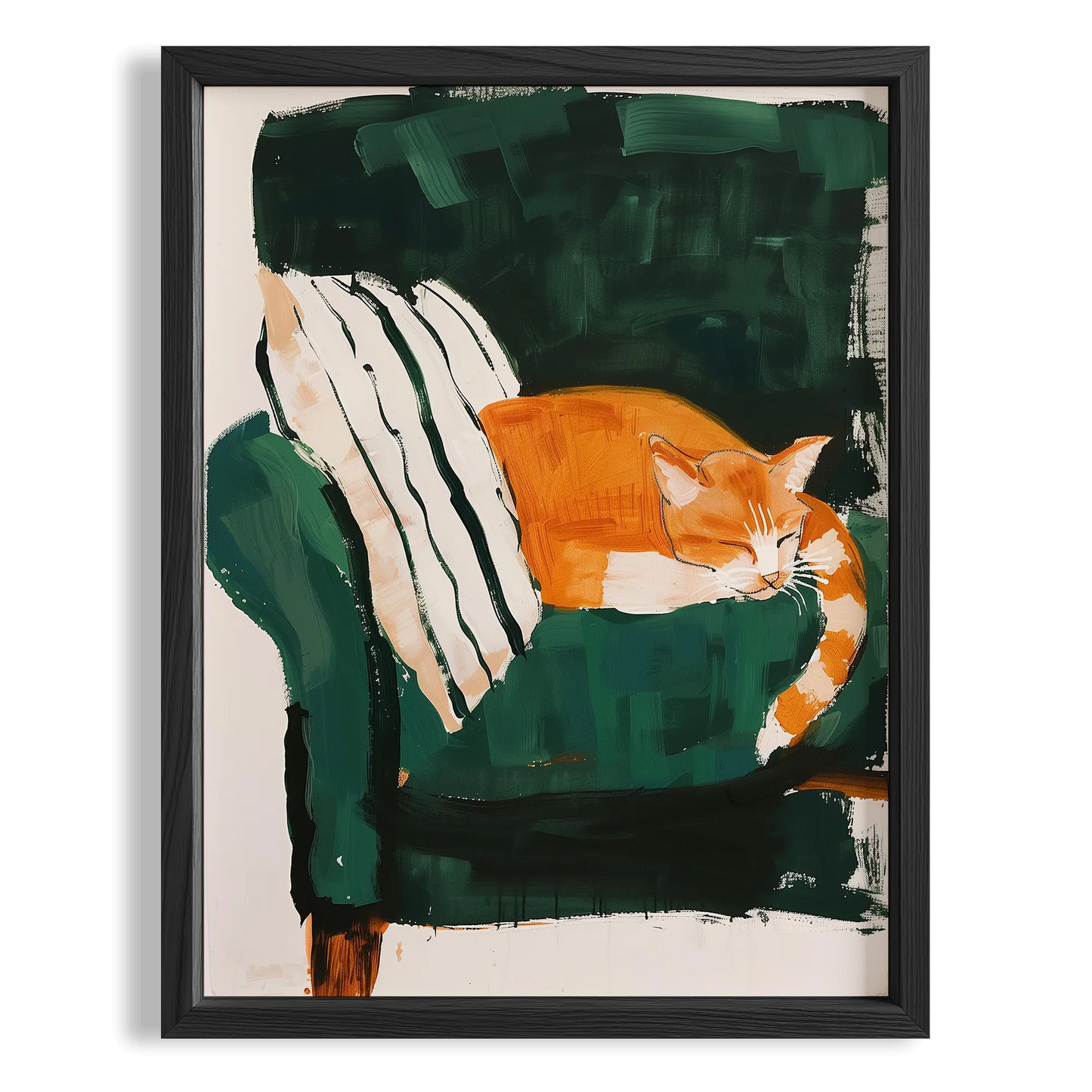 Kedi Portre IX - Zümrüt