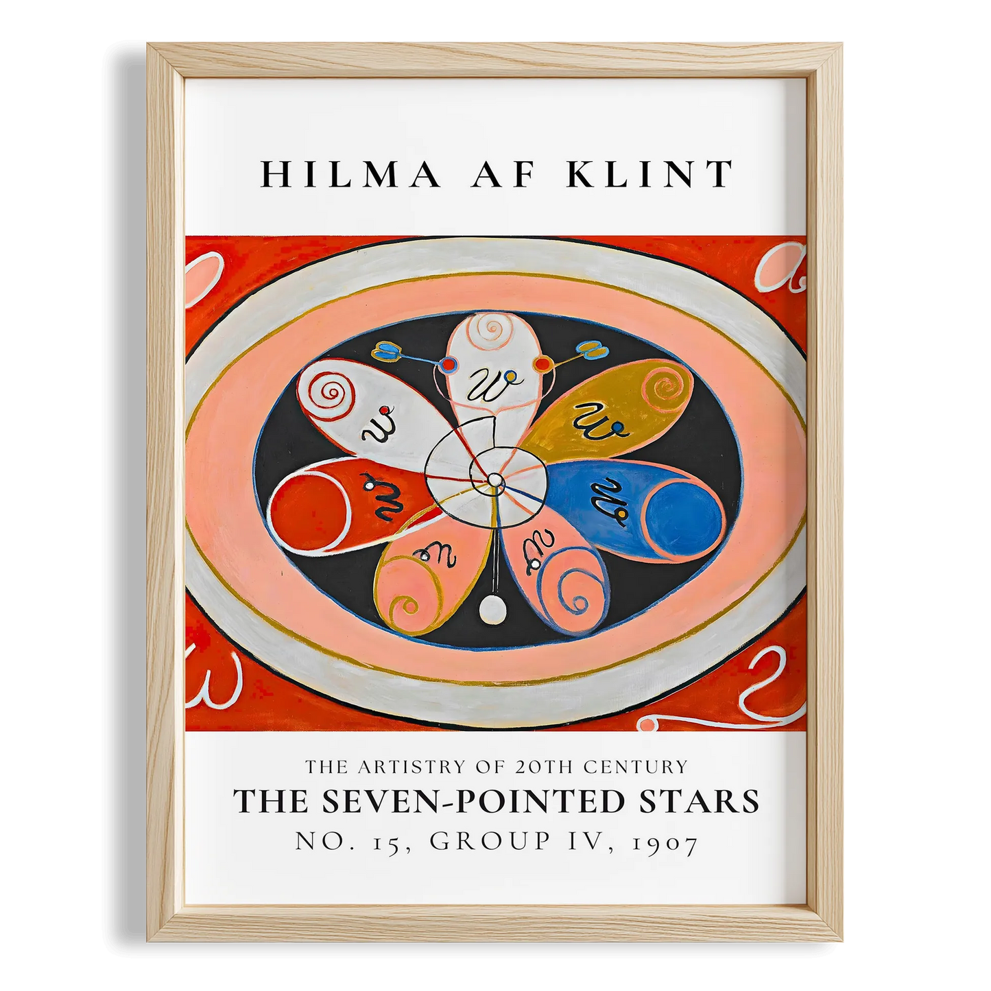 Hilma af Klint XIII Duvar Tablosu