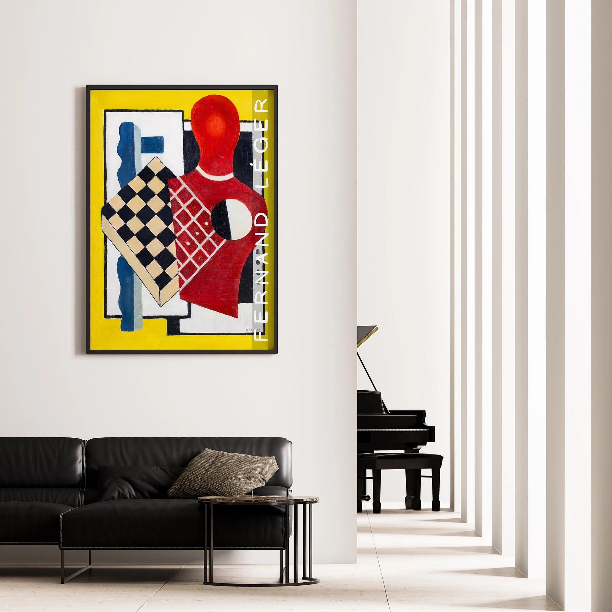 Fernand Leger VII Duvar Tablosu