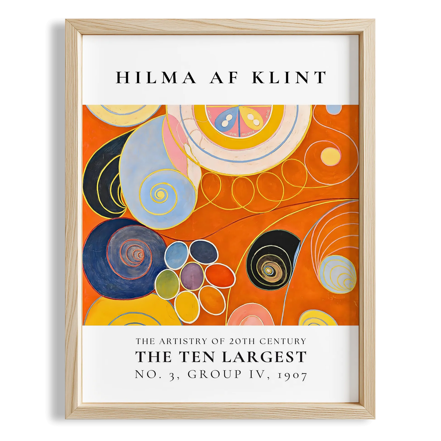 Hilma af Klint 115 Duvar Tablosu