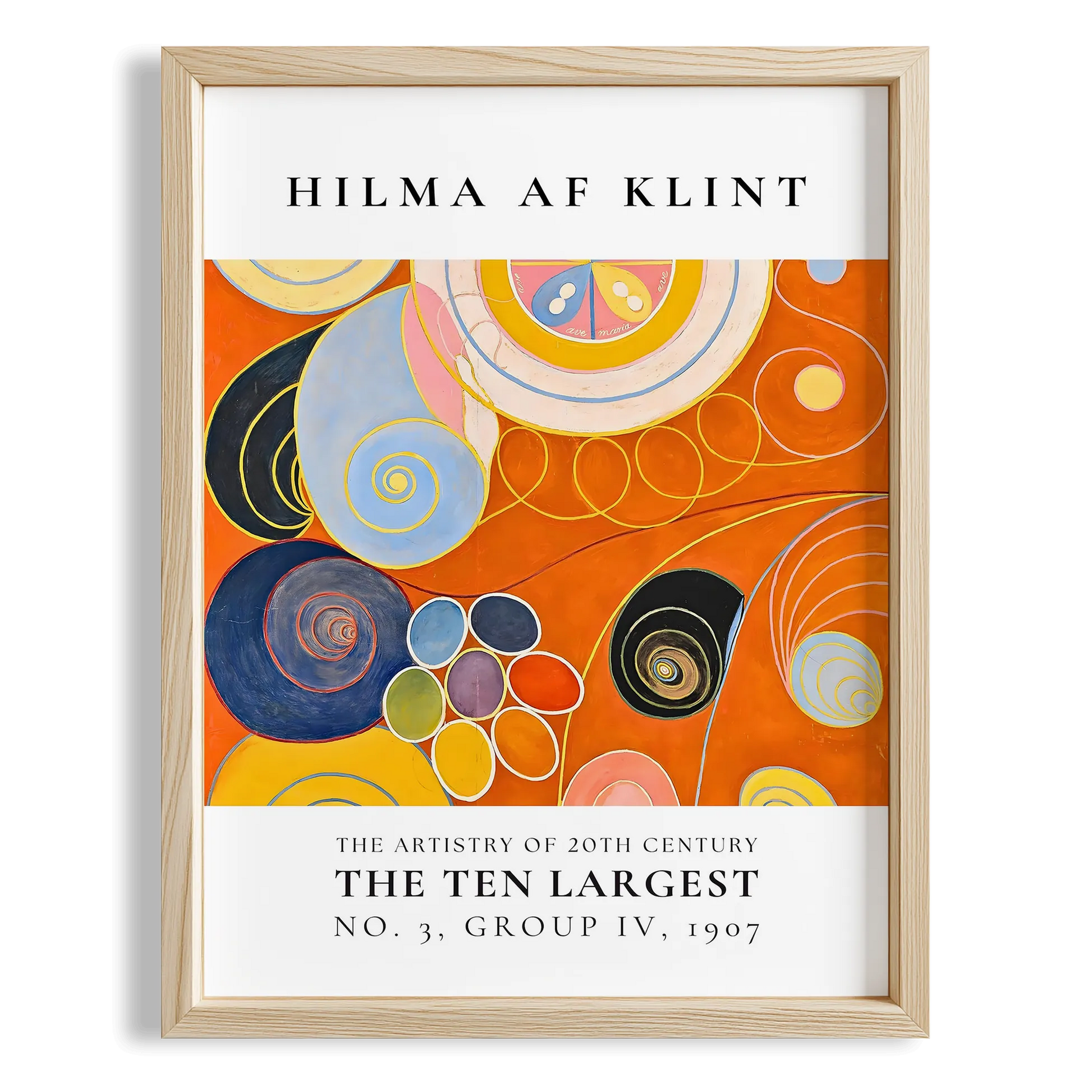 Hilma af Klint 115 Duvar Tablosu