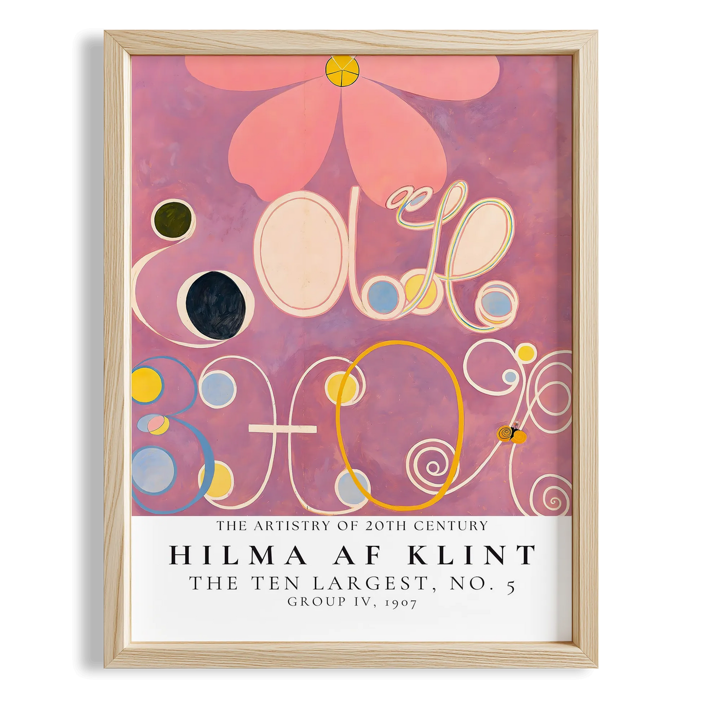 Hilma af Klint XVI Duvar Tablosu