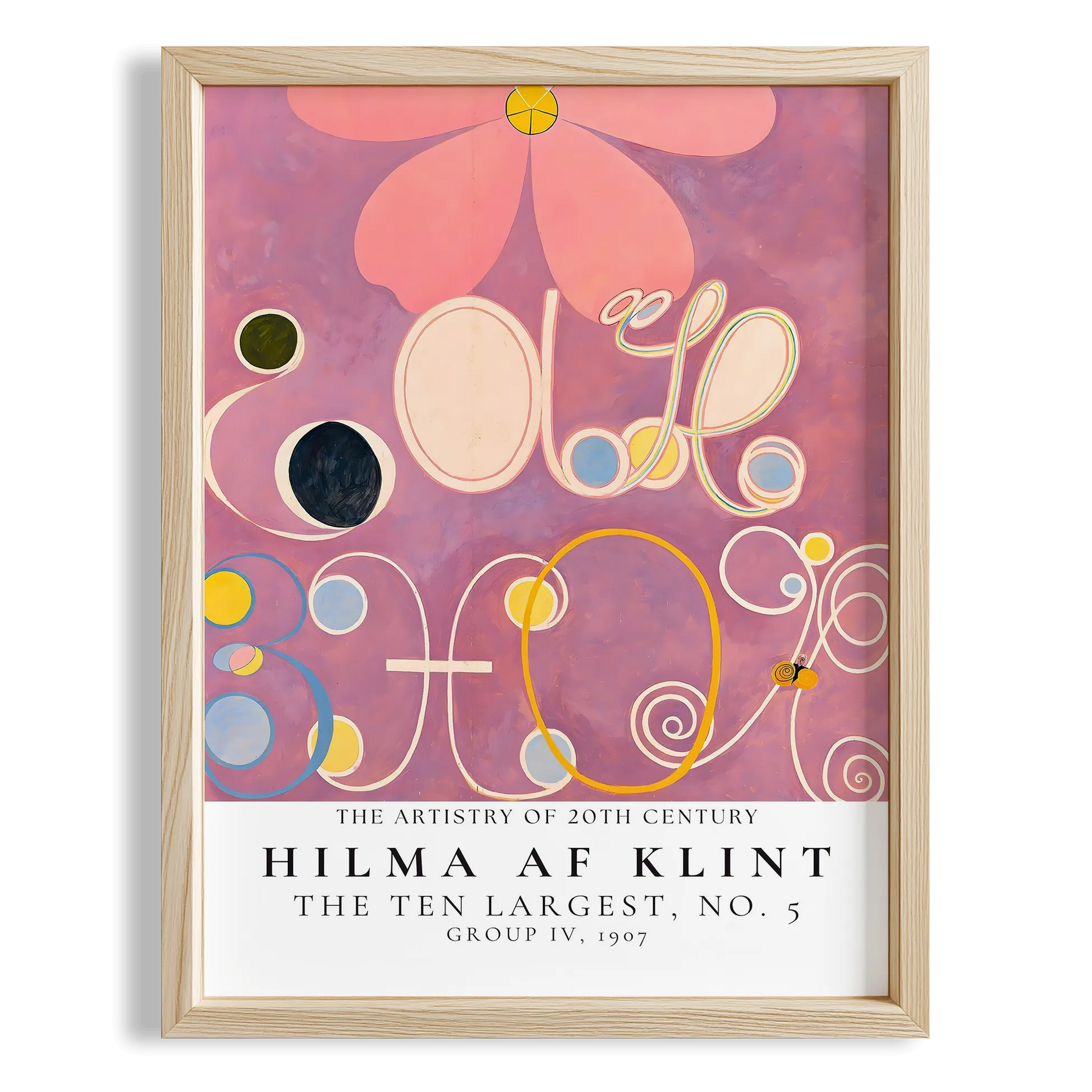 Hilma af Klint XVI Duvar Tablosu