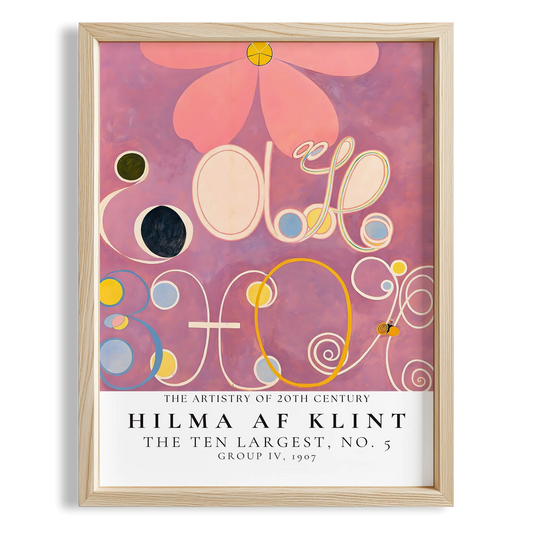 Hilma af Klint XVI Duvar Tablosu