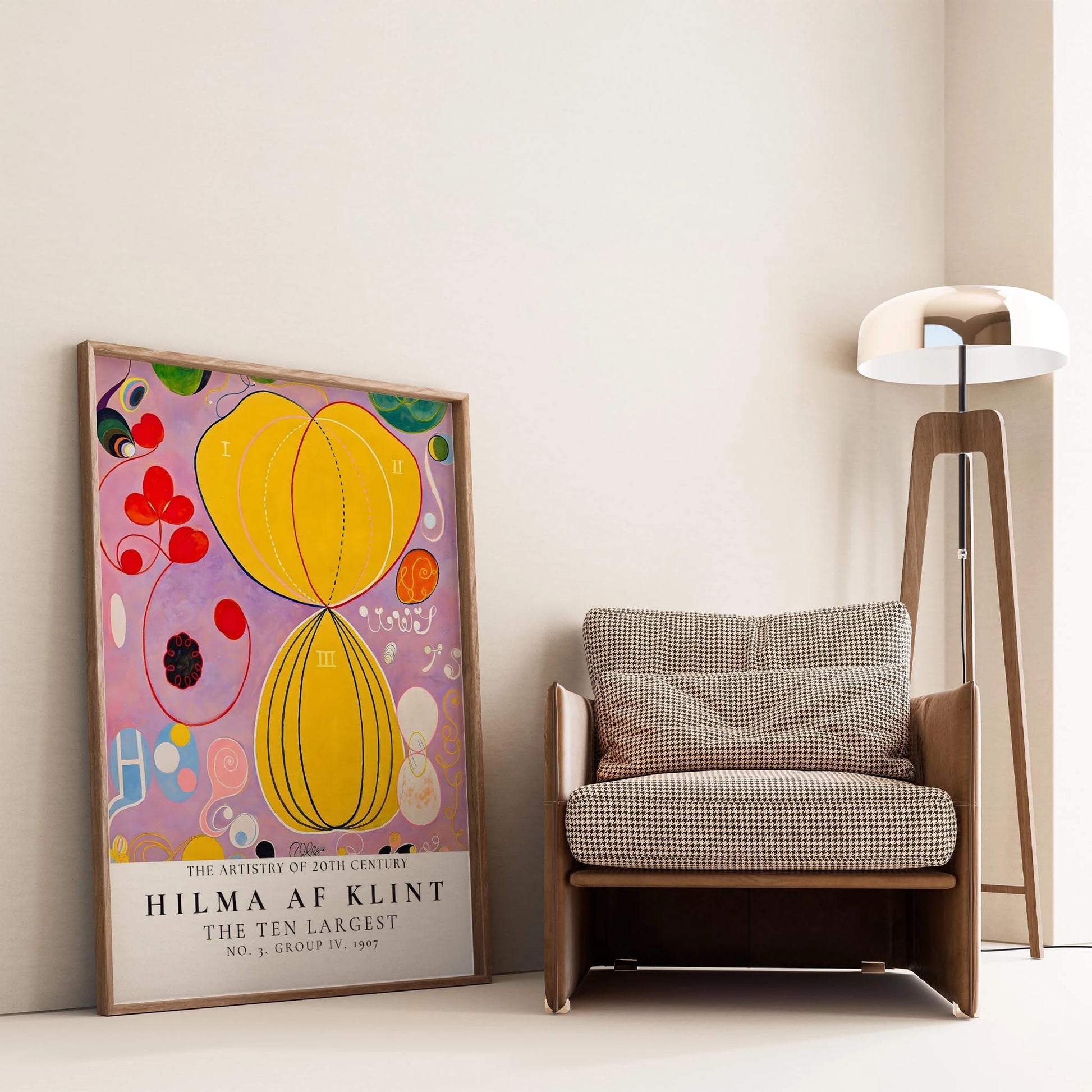 Hilma af Klint VII Duvar Tablosu