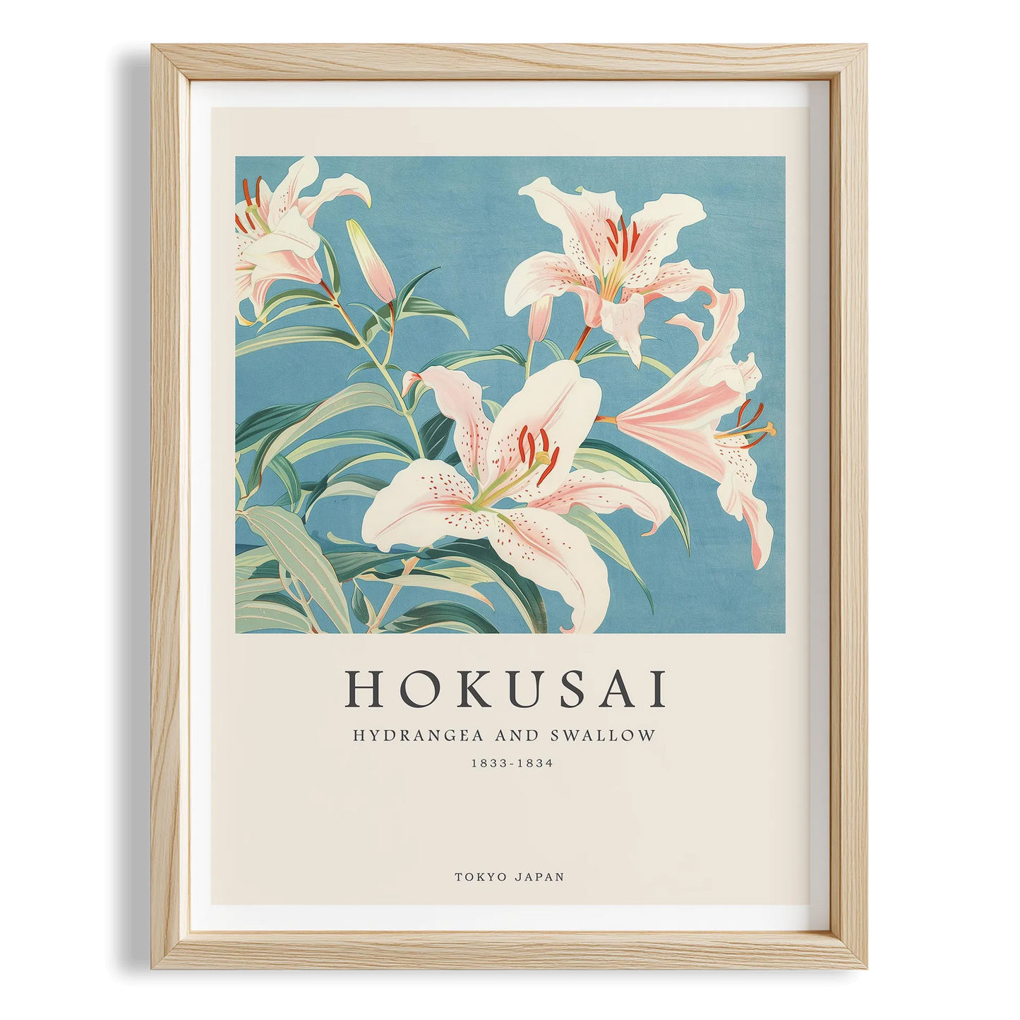Hokusai Ortanca ve Kırlangıç