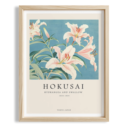 Hokusai Ortanca ve Kırlangıç