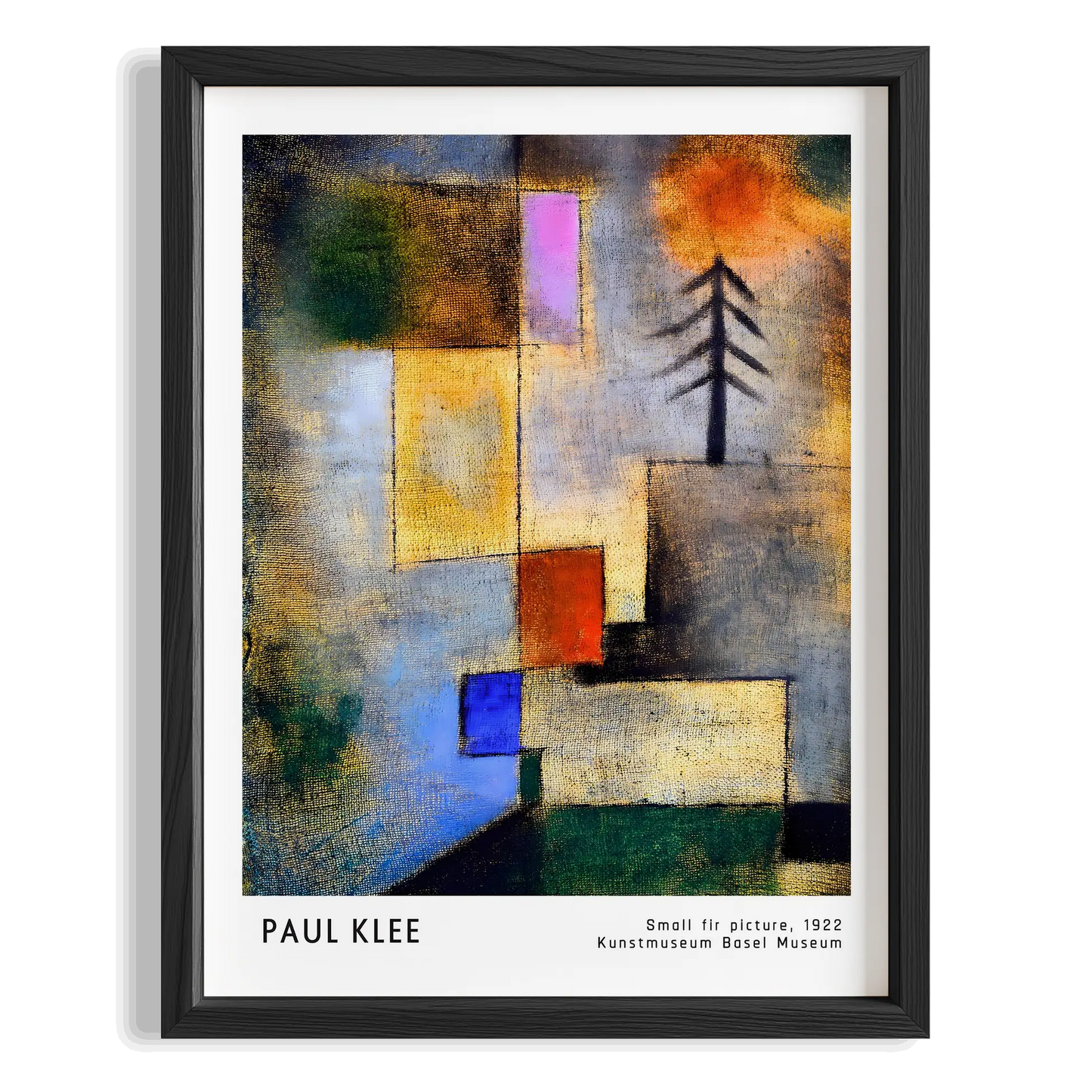 Paul Klee Küçük Ladin Resmi 1922 Suluboya I Duvar Tablosu