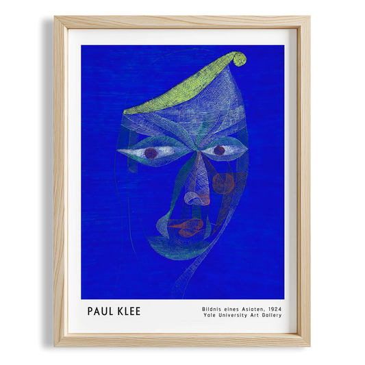 Paul Klee Sadece Körlük 1924 Suluboya I Duvar Tablosu
