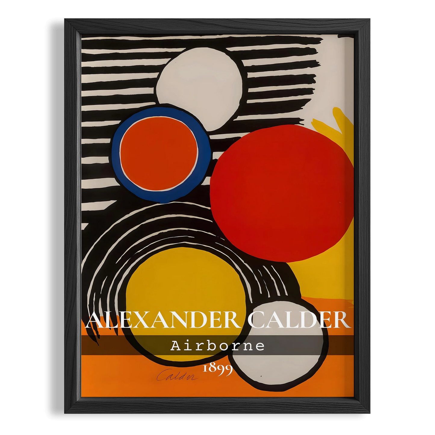 Alexander Sandy Calder V Duvar Tablosu