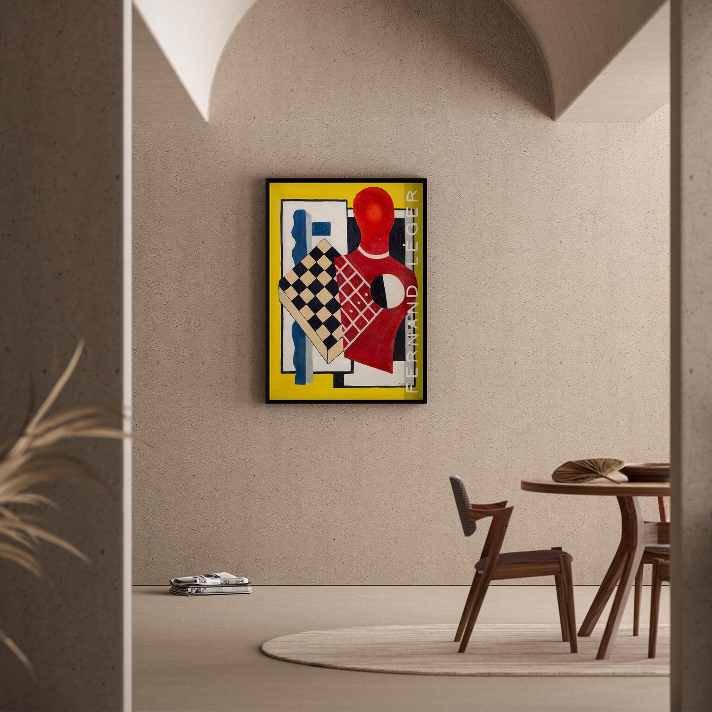 Fernand Leger VII Duvar Tablosu