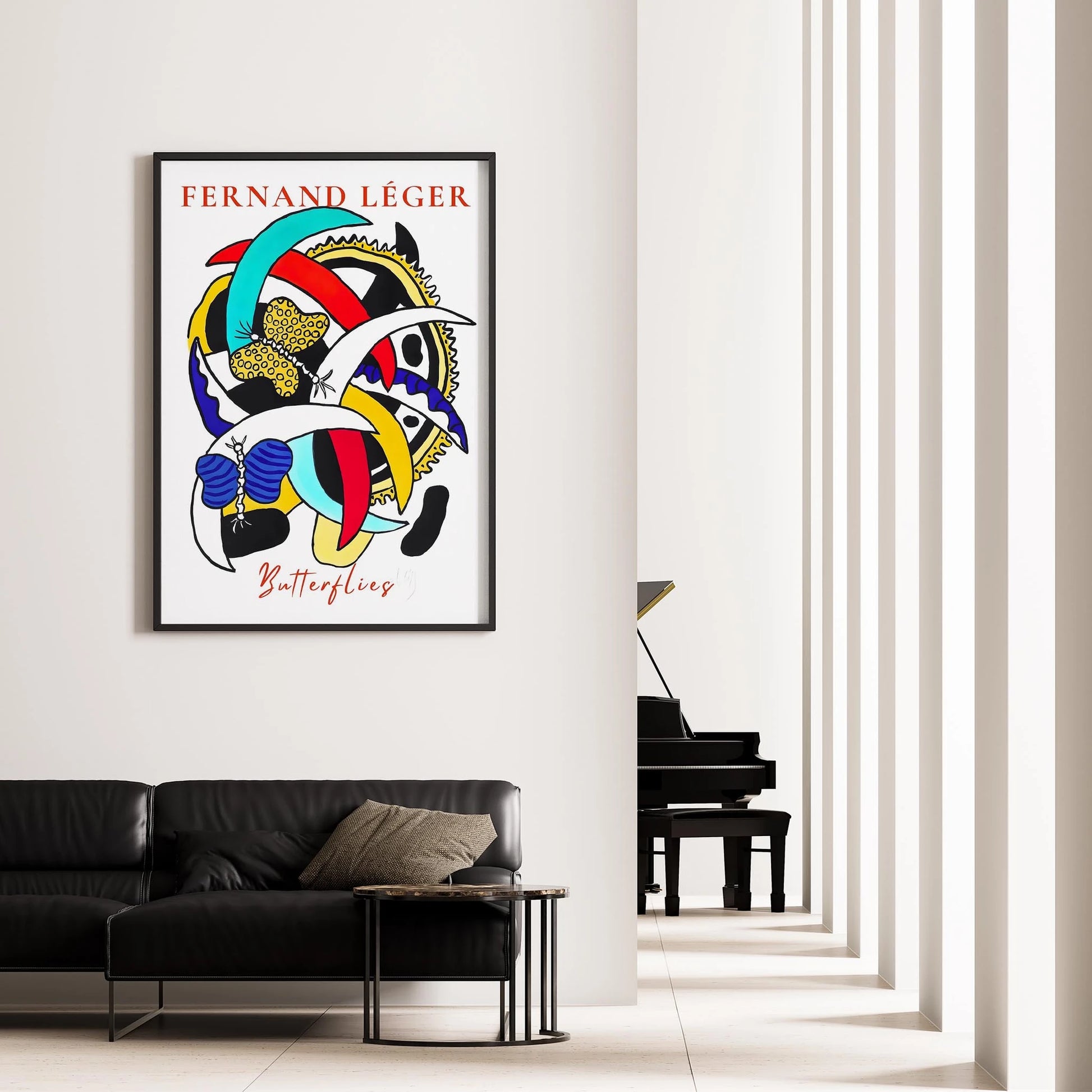 Fernand Leger VI Duvar Tablosu