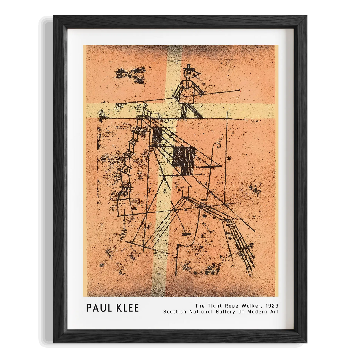Paul Klee İp Cambazı 1923 Suluboya I Duvar Tablosu