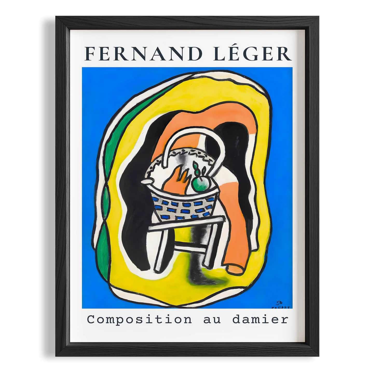 Fernand Leger XV Duvar Tablosu
