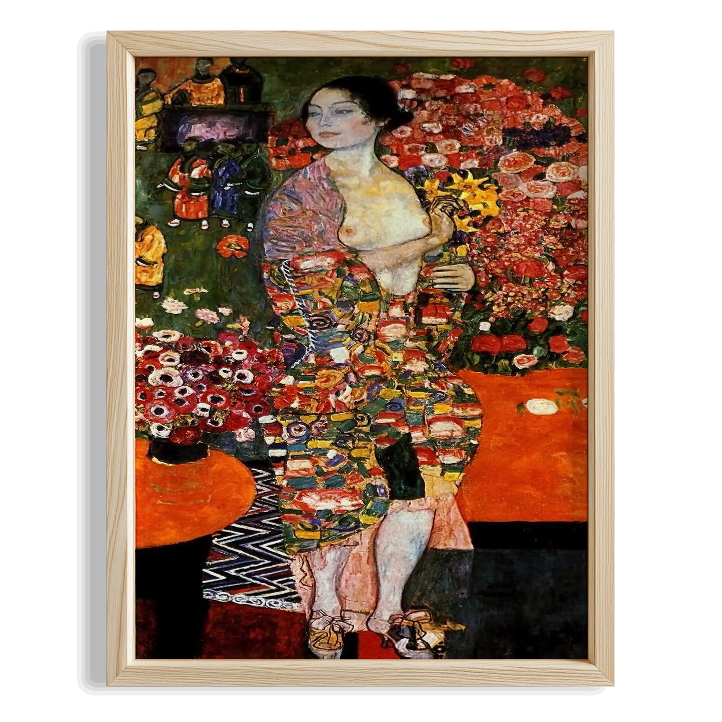 Umut I - Gustav Klimt Ahşap Duvar Tablosu